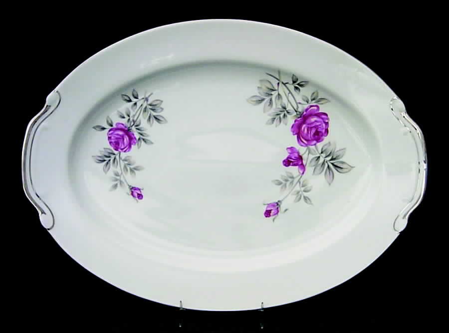 Elegance 16" Oval Serving Platter by Seyei Toki Co-1