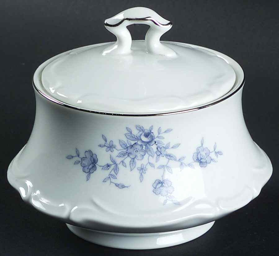 Elegant Lady Sugar Bowl & Lid by Seyei Toki Co-1