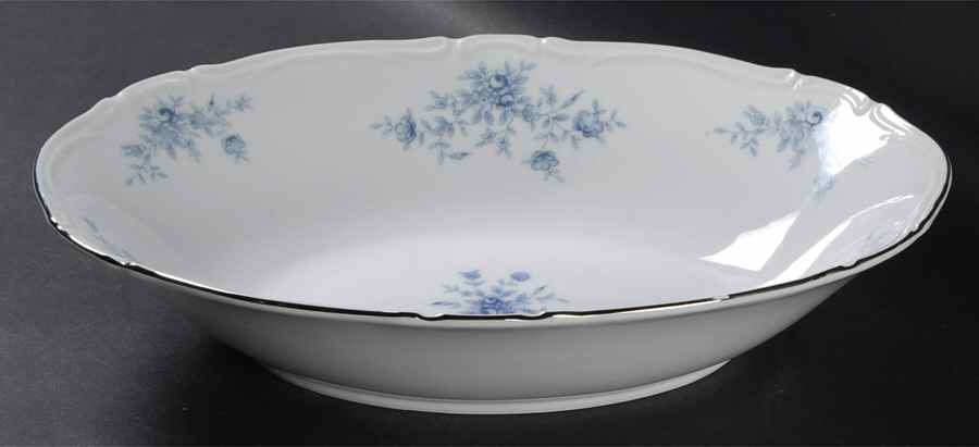 Elegant Lady 11" Oval Vegetable Bowl by Seyei Toki Co-1