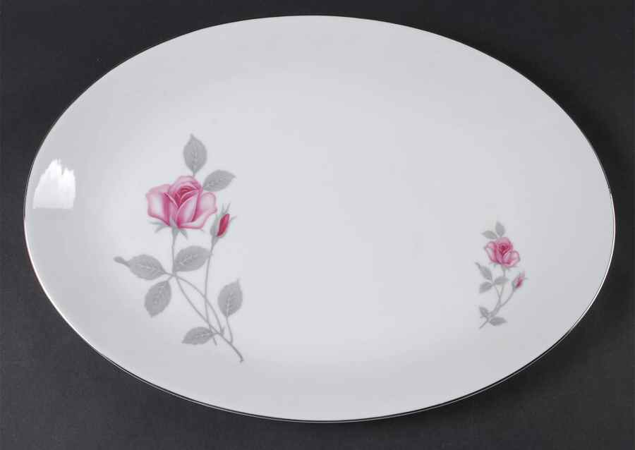 Enchantment 16" Oval Serving Platter by Seyei Toki Co-1