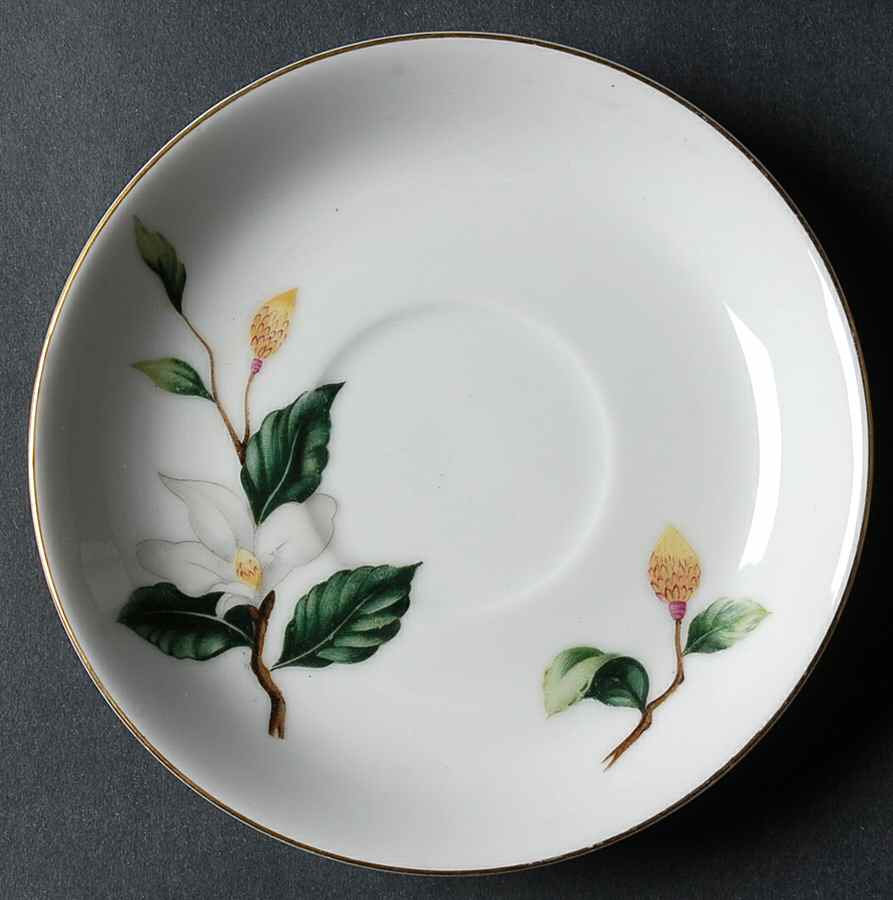 Fall Camellia Saucer by Seyei Toki Co-1
