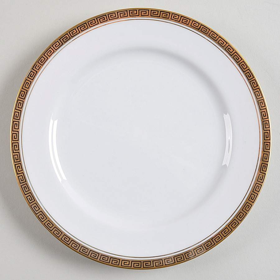 Golden Key Salad Plate by Seyei Toki Co-1