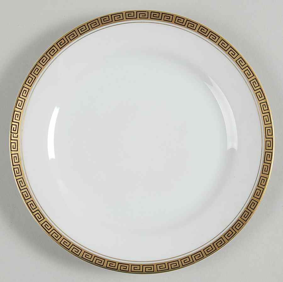Golden Key Bread & Butter Plate by Seyei Toki Co-1