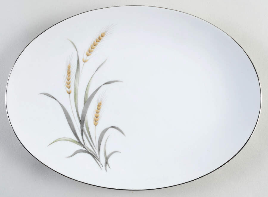 Harvest 12" Oval Serving Platter by Seyei Toki Co-1