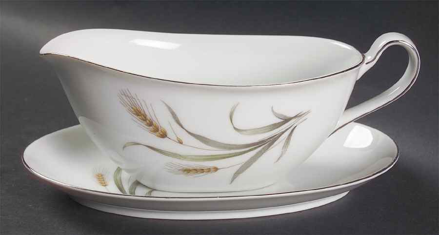 Harvest Gravy Boat & Underplate by Seyei Toki Co-1