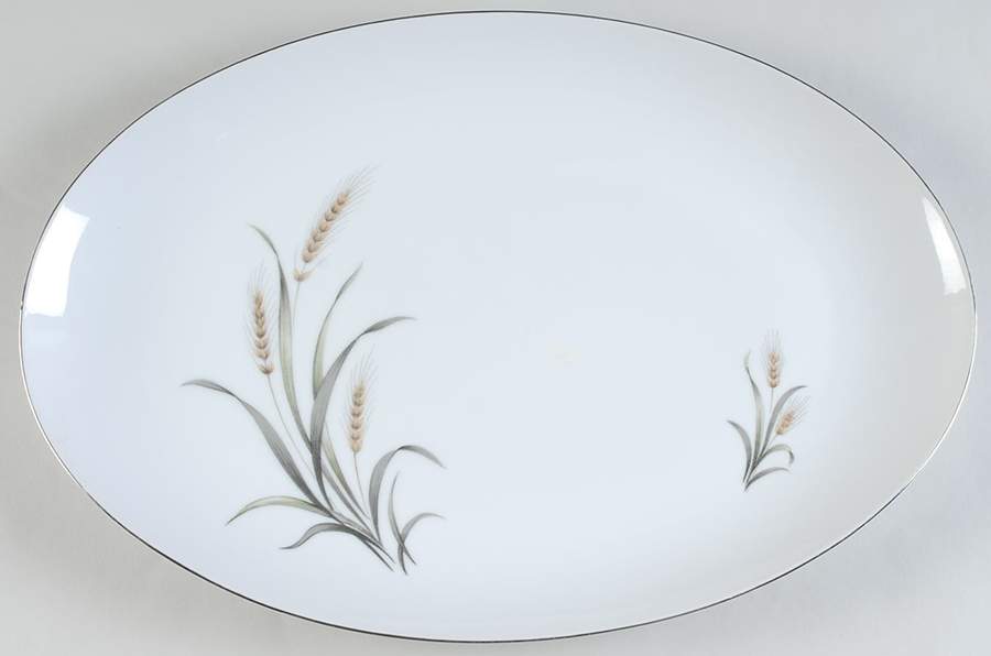 Harvest 16" Oval Serving Platter by Seyei Toki Co-1