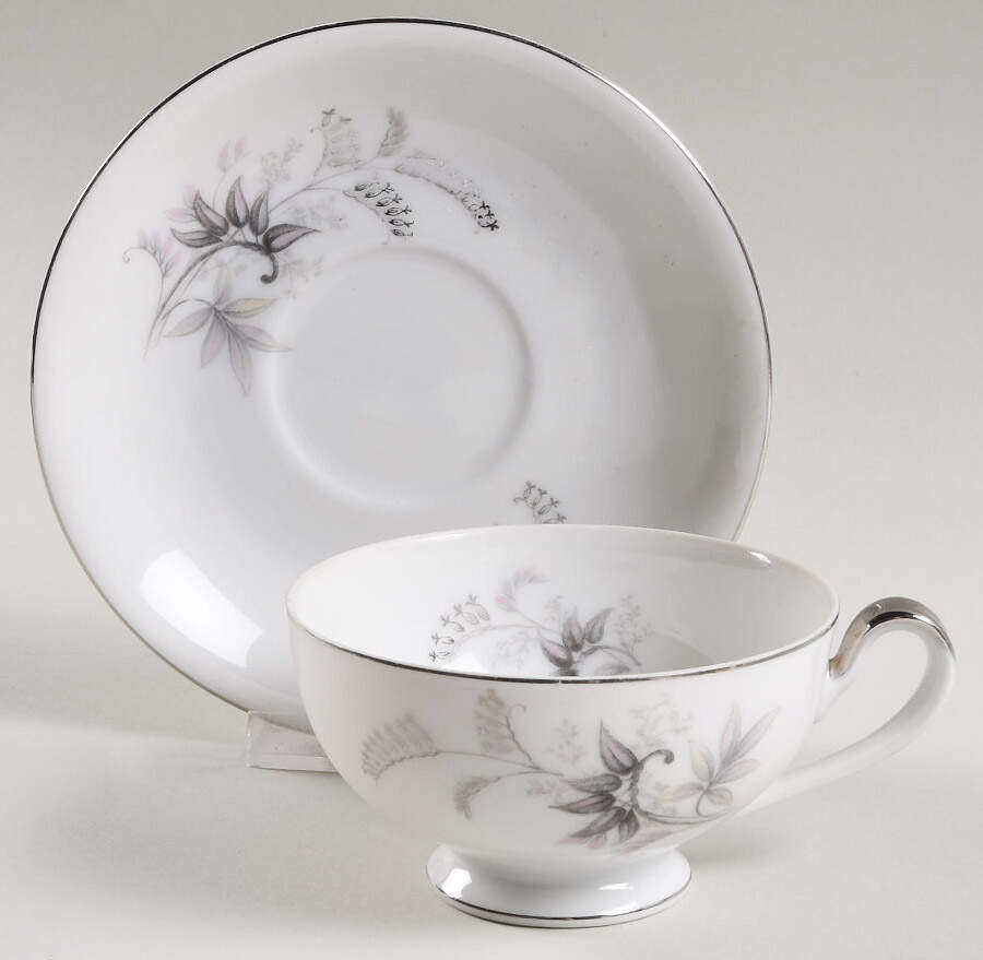 Heritage Footed Cup & Saucer Set by Seyei Toki Co-1