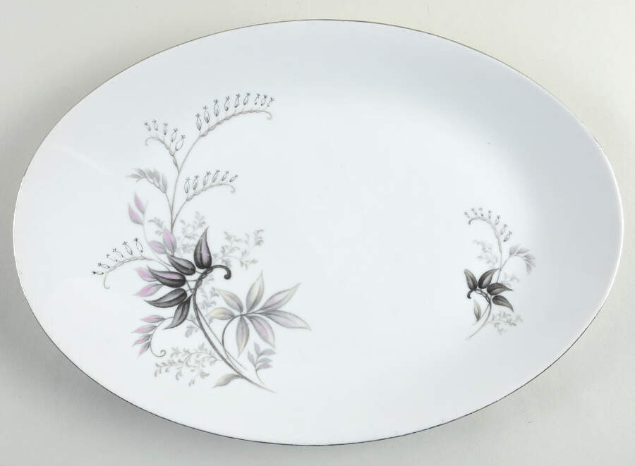 Heritage 14" Oval Serving Platter by Seyei Toki Co-1