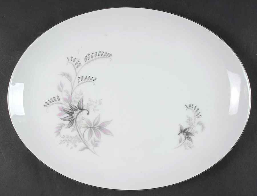 Heritage 12" Oval Serving Platter by Seyei Toki Co-1