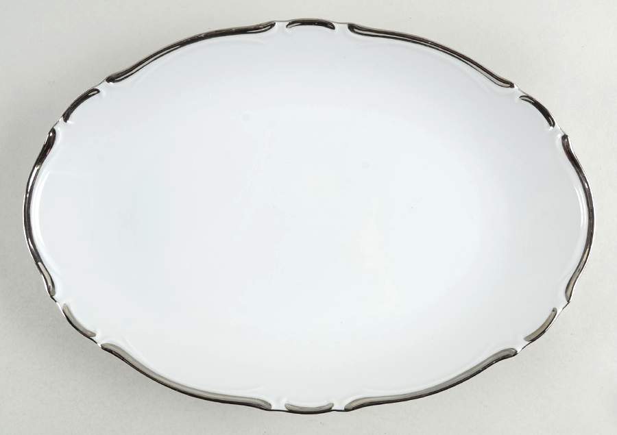 Majesty 14" Oval Serving Platter by Seyei Toki Co-1