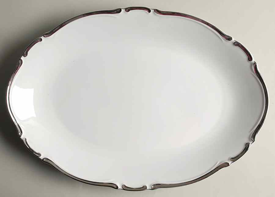 Majesty 16" Oval Serving Platter by Seyei Toki Co-1