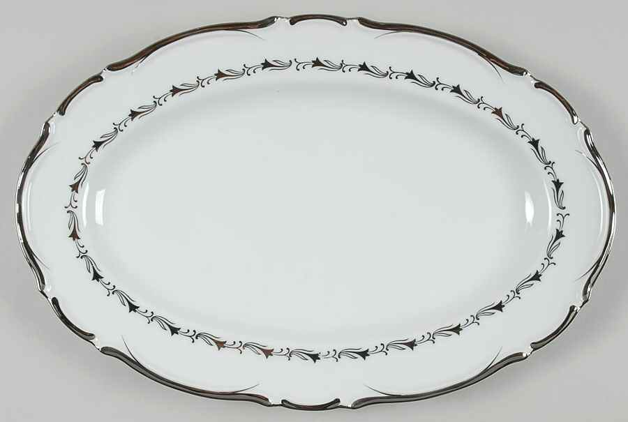 Marquis 12" Oval Serving Platter by Seyei Toki Co-1