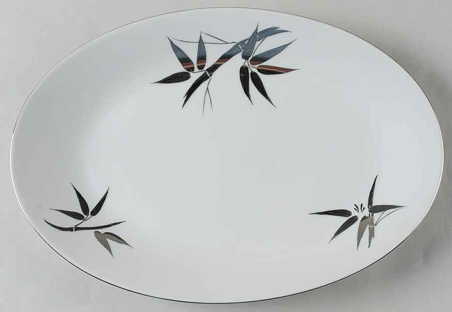 Matrimony 12" Oval Serving Platter by Seyei Toki Co-1