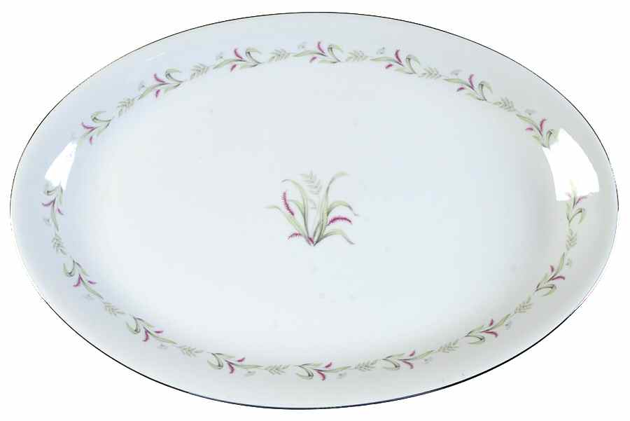 Patrician 16" Oval Serving Platter by Seyei Toki Co-1