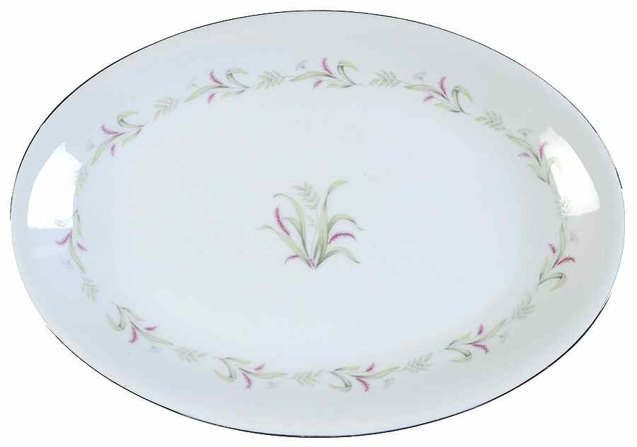 Patrician 12" Oval Serving Platter by Seyei Toki Co-1