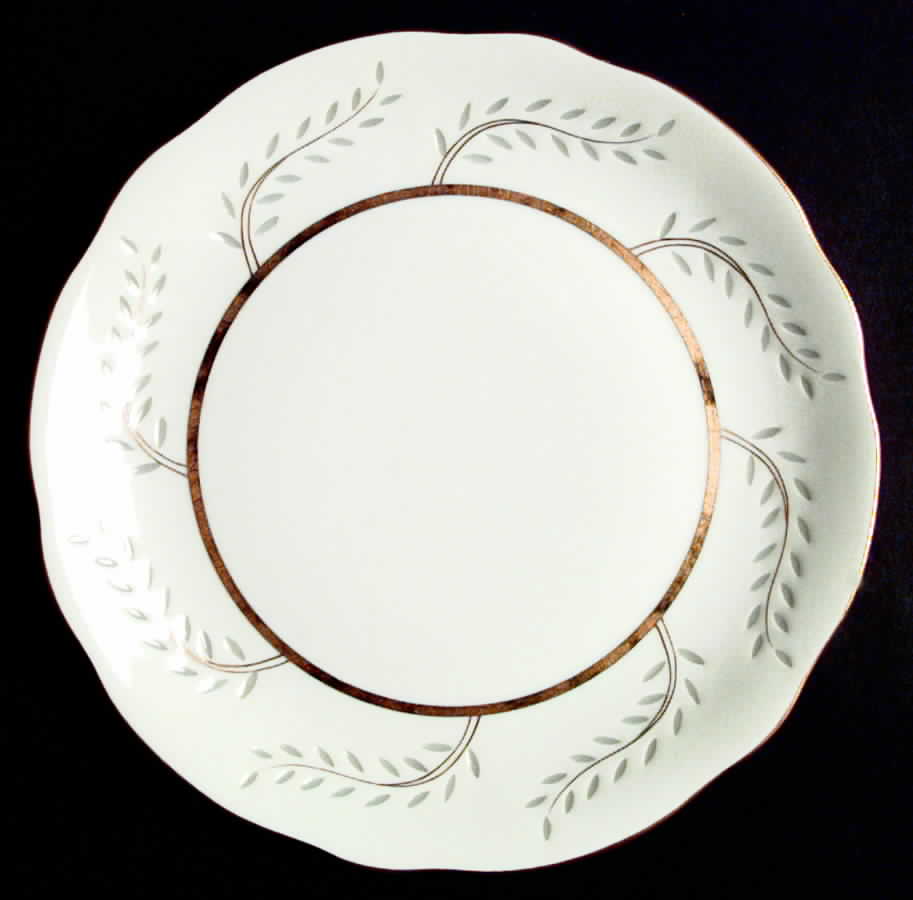 Pearl Rice (Scalloped Edge) Dinner Plate by Seyei Toki Co-1