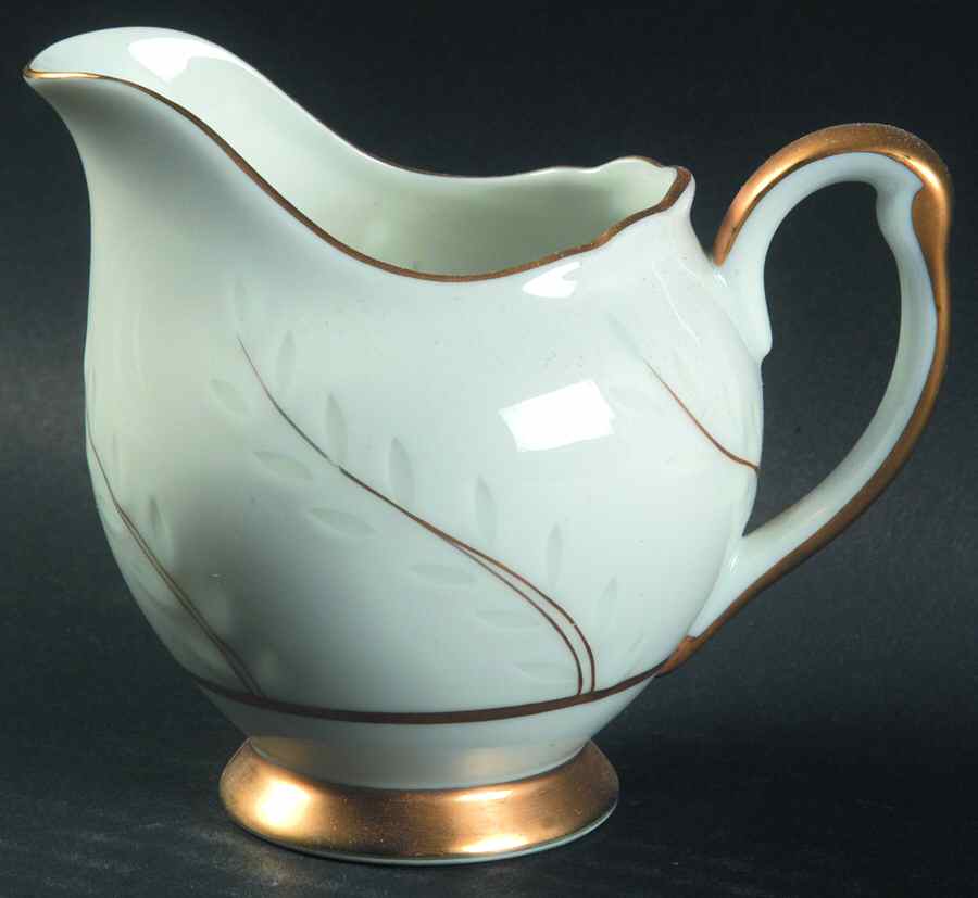 Pearl Rice (Scalloped Edge) Mini Creamer by Seyei Toki Co-1