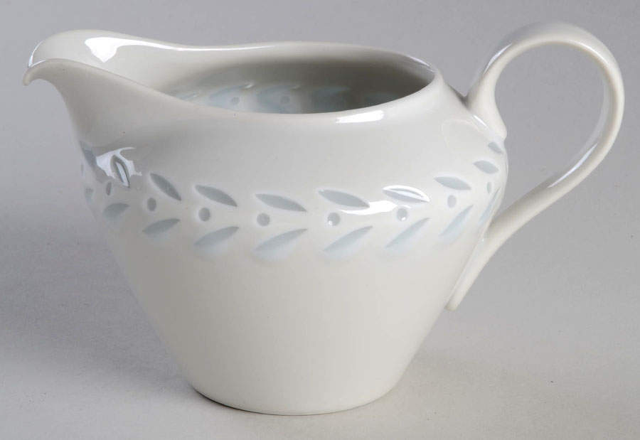 Pearl Rice (Smooth Edge) Creamer by Seyei Toki Co-1