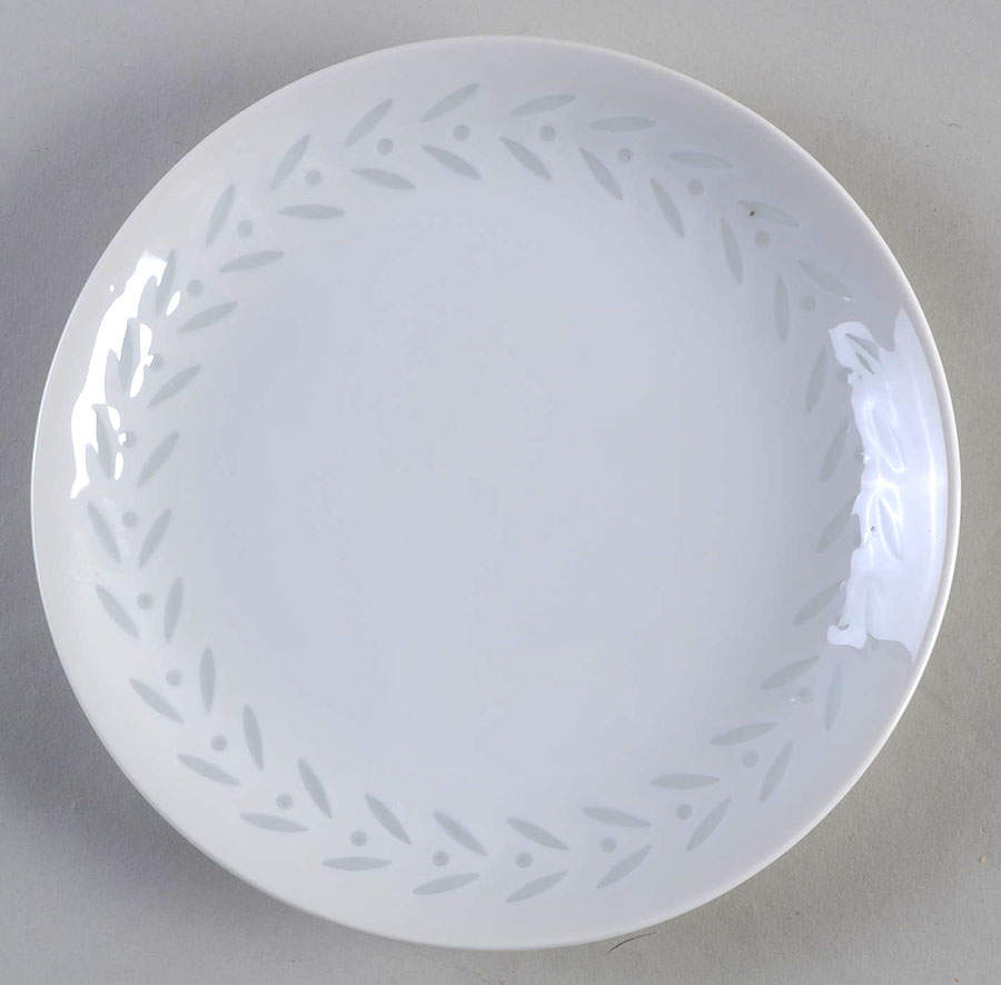 Pearl Rice (Smooth Edge) Bread & Butter Plate by Seyei Toki Co-1