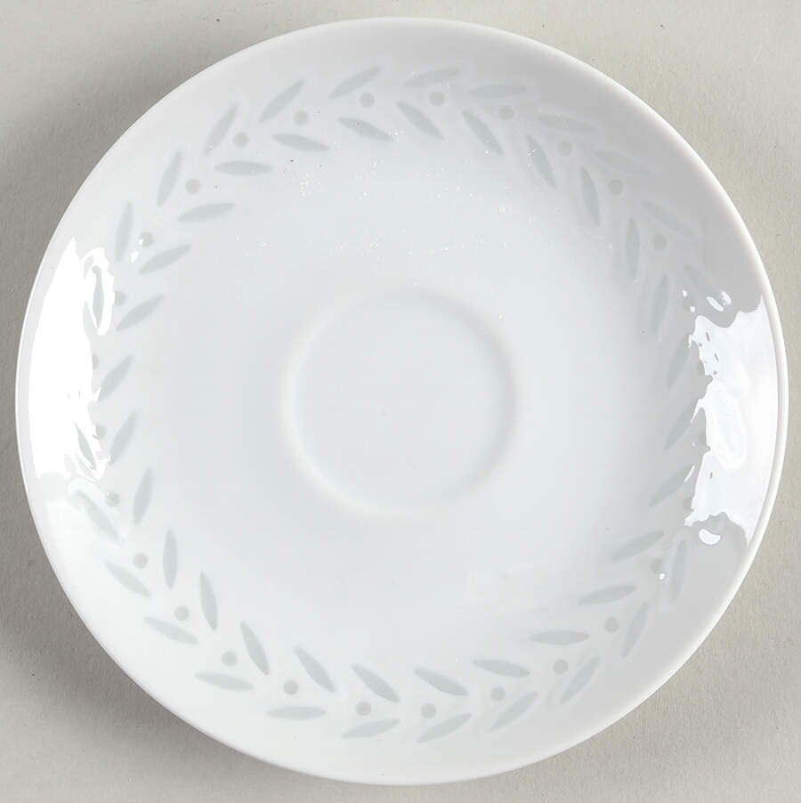 Pearl Rice (Smooth Edge) Saucer by Seyei Toki Co-1