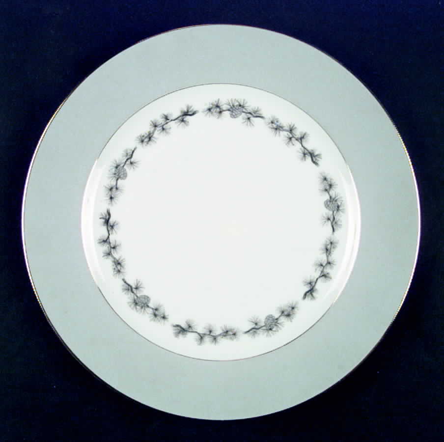 Pinecone Dinner Plate by Seyei Toki Co-1