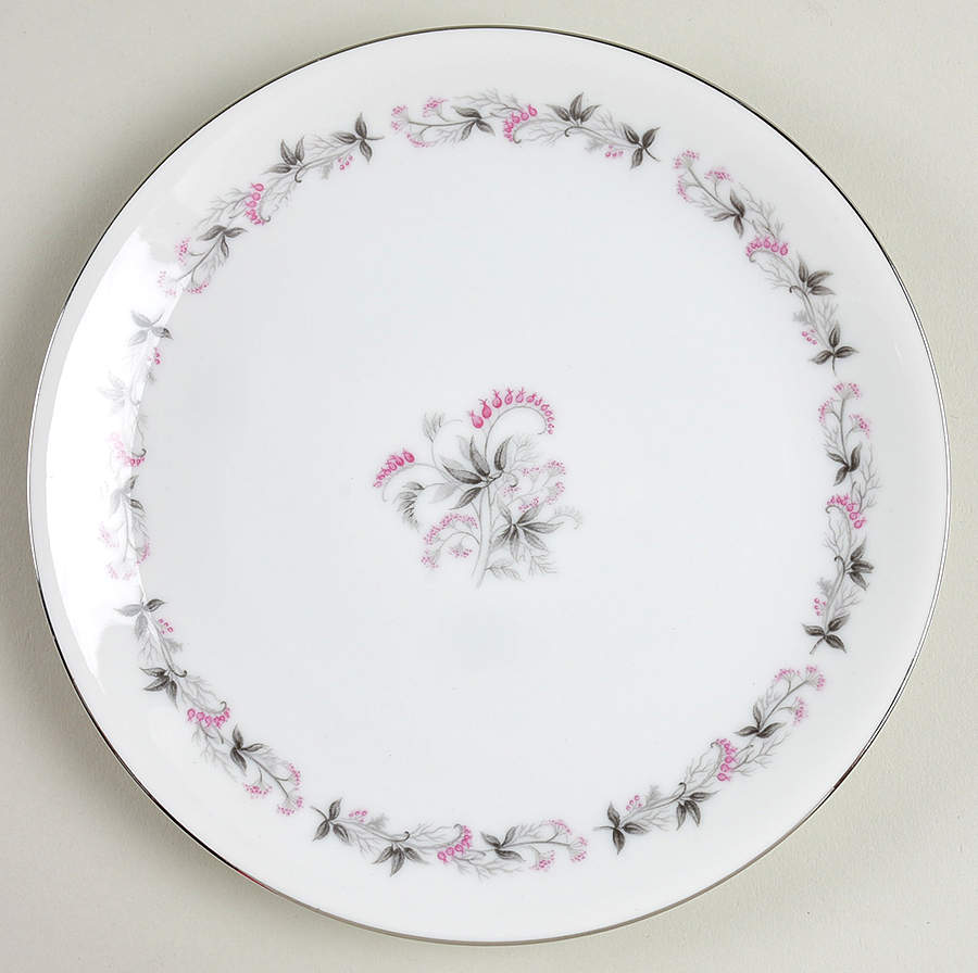 Pink Valley Salad Plate by Seyei Toki Co-1