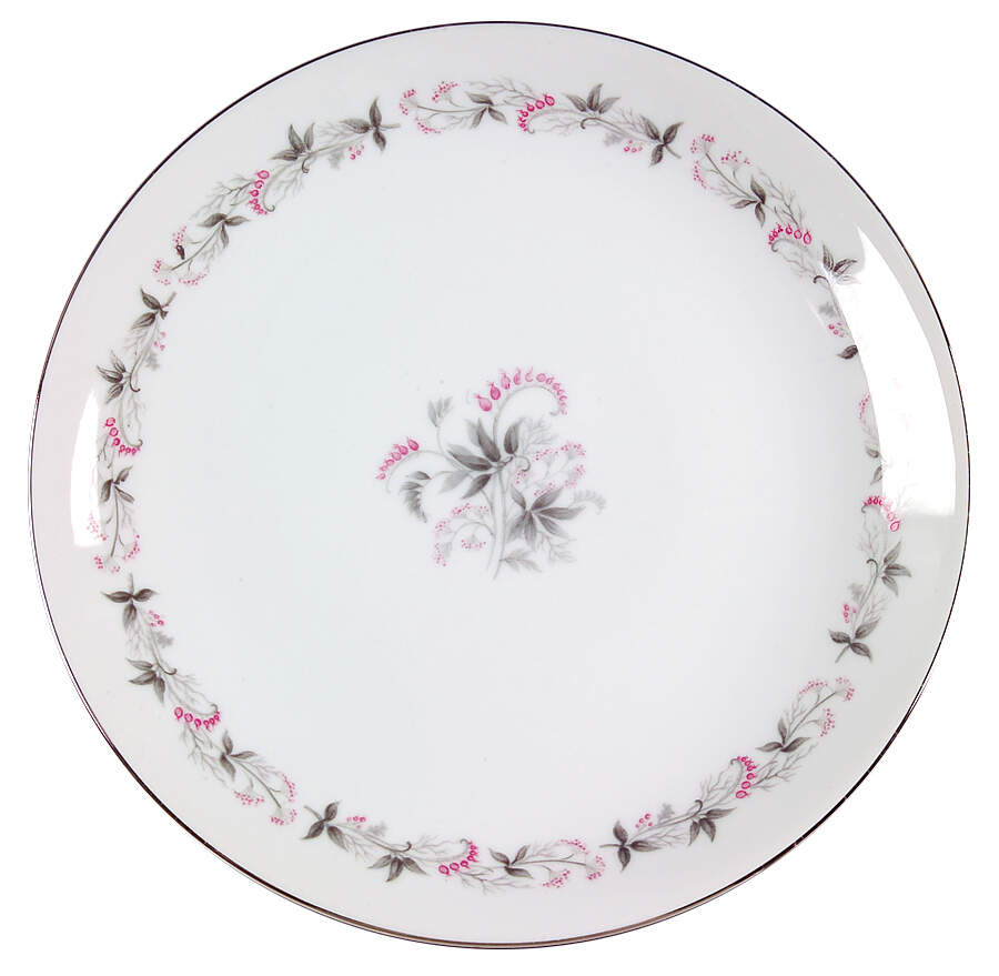 Pink Valley Dinner Plate by Seyei Toki Co-1