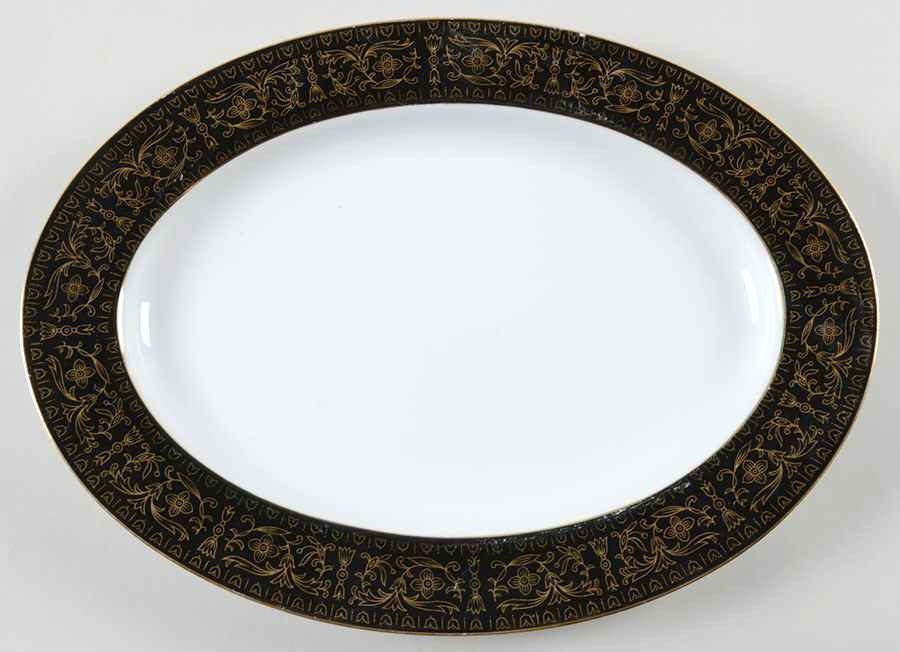 Ravenswood 12" Oval Serving Platter by Seyei Toki Co-1