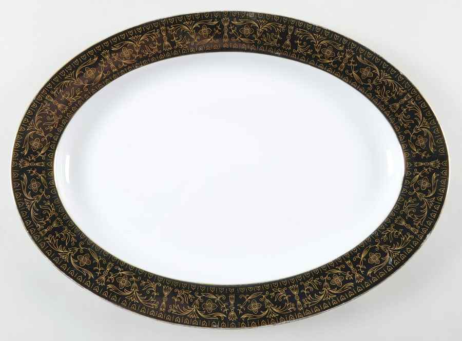 Ravenswood 16" Oval Serving Platter by Seyei Toki Co-1