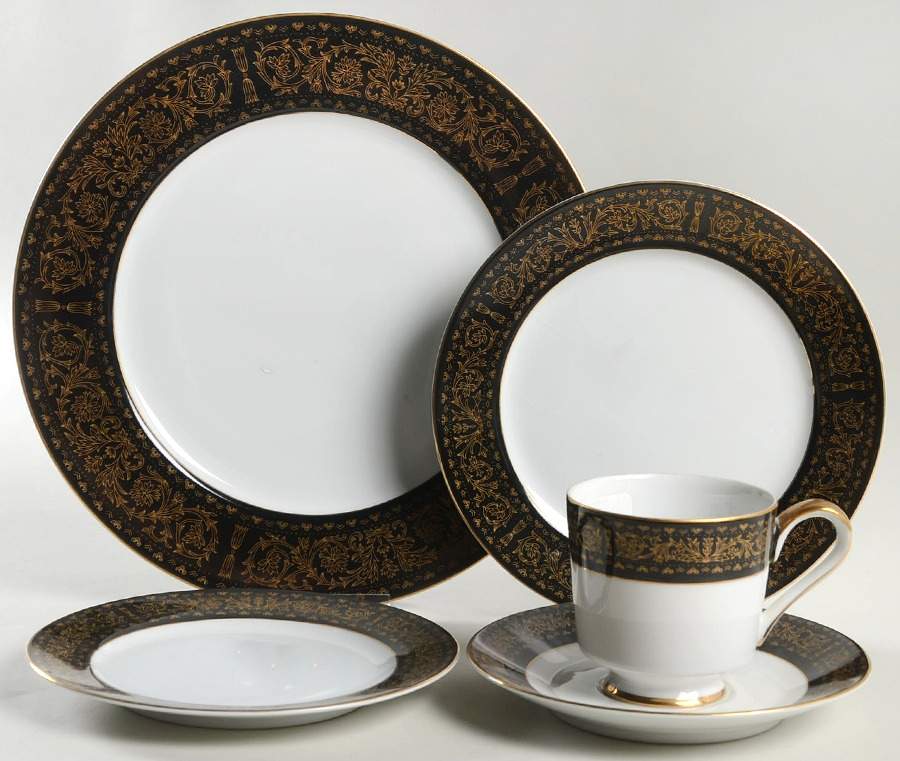 Regency 5 Piece Place Setting by Seyei Toki Co-1