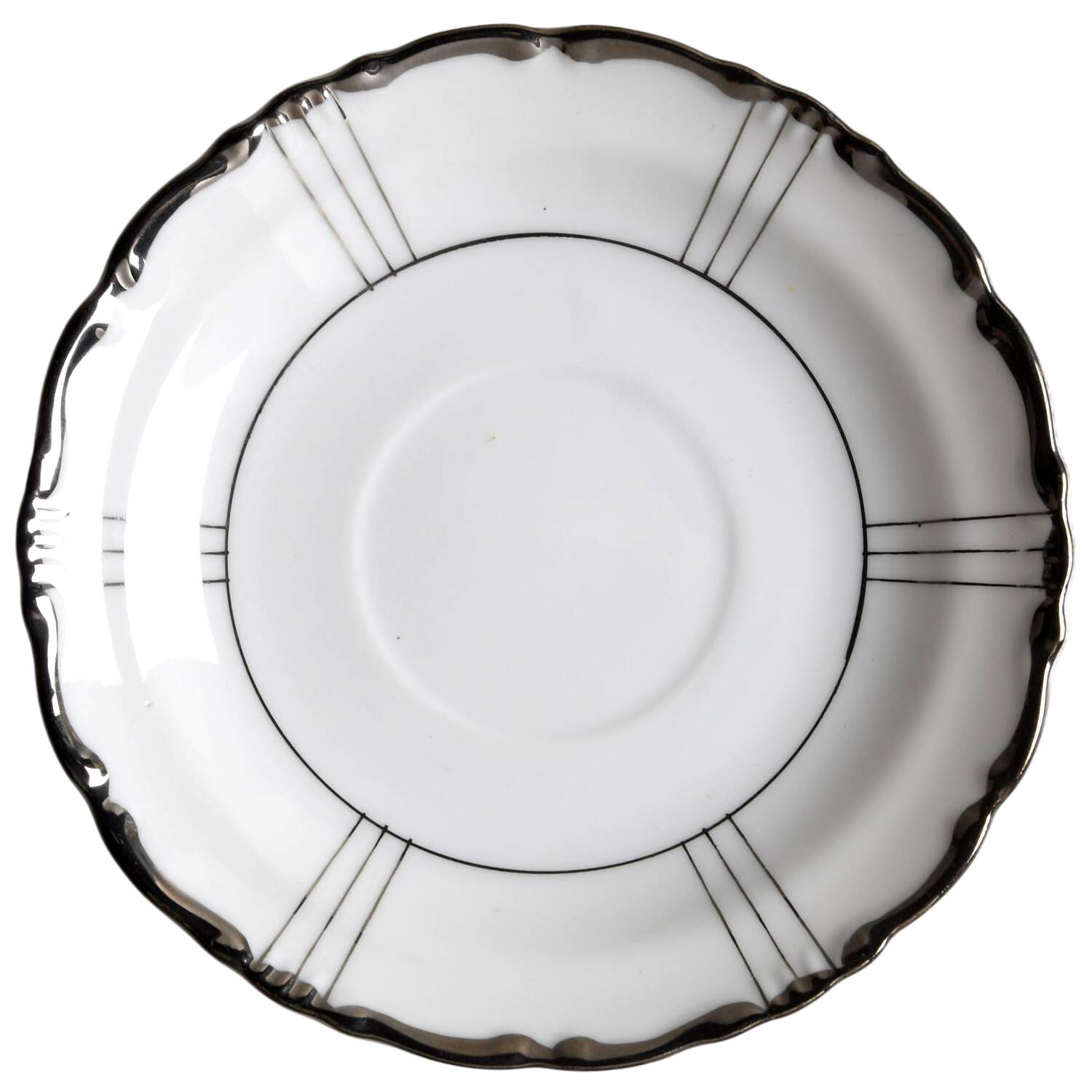 Renaissance Saucer for Flat Demitasse Cup by Seyei Toki Co-1