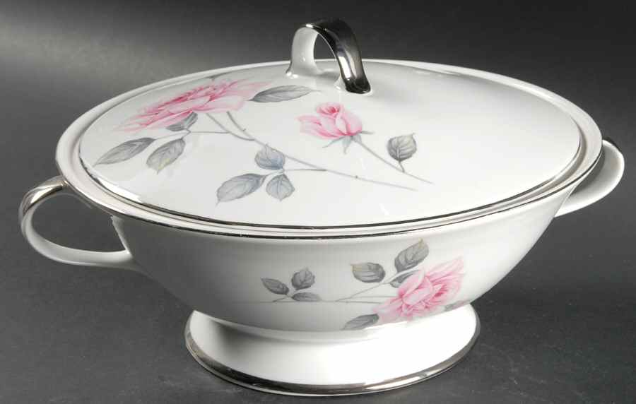 Roselands Round Covered Vegetable by Seyei Toki Co-1