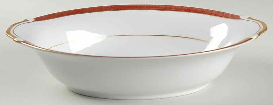 Rubiyat 10" Oval Vegetable Bowl by Seyei Toki Co-1