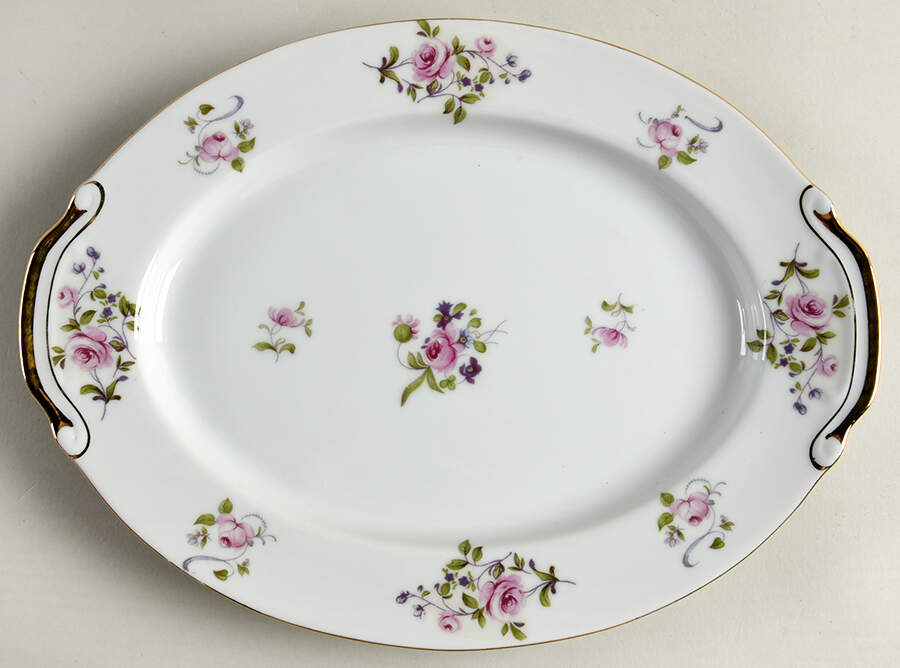 660 11" Oval Serving Platter by Seyei Toki Co-1