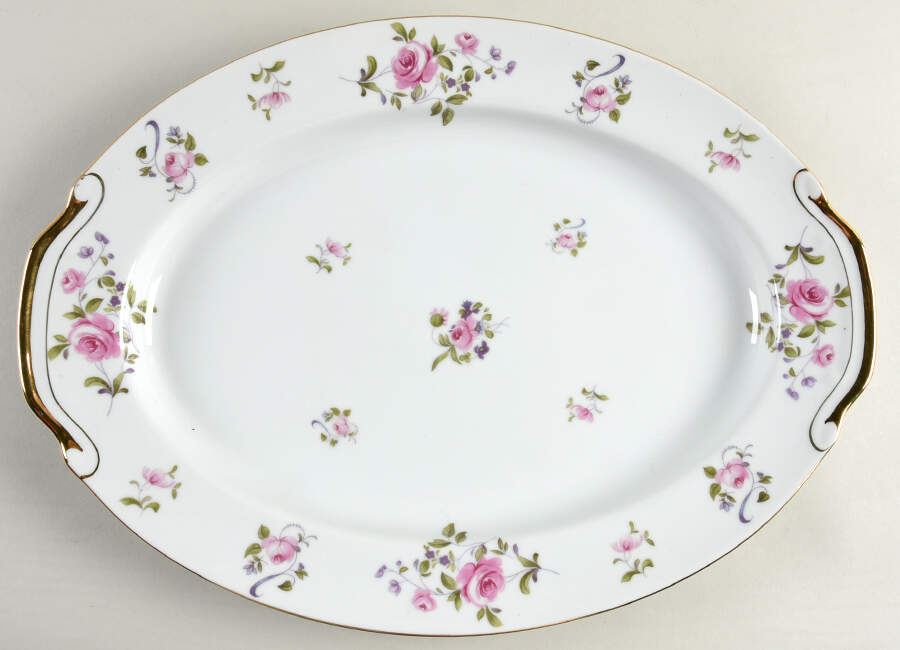 660 16" Oval Serving Platter by Seyei Toki Co-1