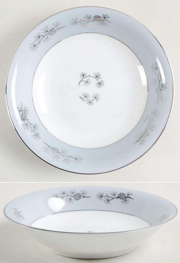 Silver Cone Fruit/Dessert (Sauce) Bowl by Seyei Toki Co-1