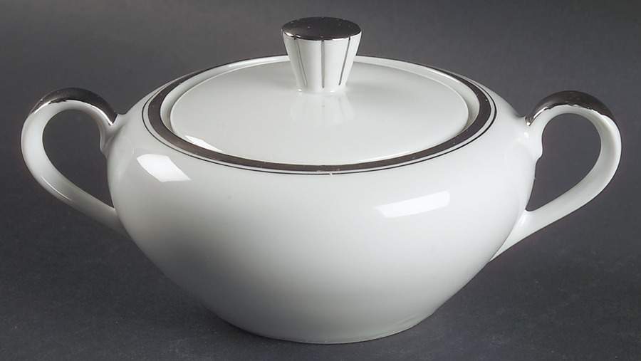 Silvermont Sugar Bowl & Lid by Seyei Toki Co-1