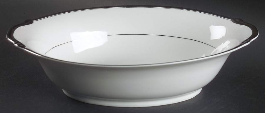Silvermont 10" Oval Vegetable Bowl by Seyei Toki Co-1