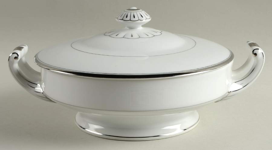 Silvermont Round Covered Vegetable by Seyei Toki Co-1