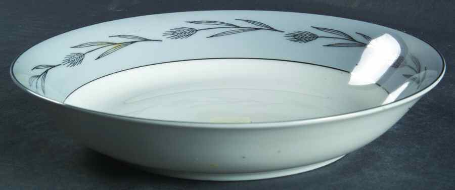 Silver Wheat Coupe Soup Bowl by Seyei Toki Co-1