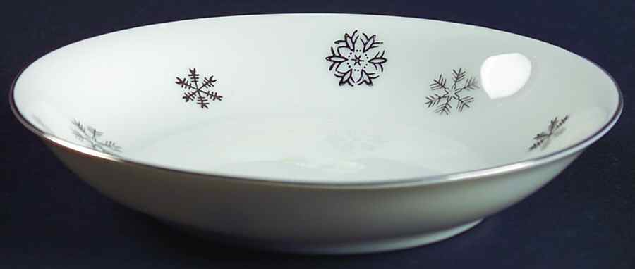 Snowy Fruit/Dessert (Sauce) Bowl by Seyei Toki Co-1