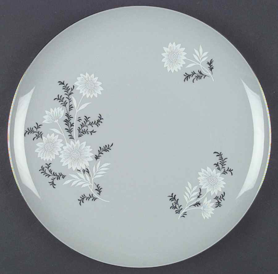 Starlite (Silver Backstamp) Dinner Plate by Seyei Toki Co-1