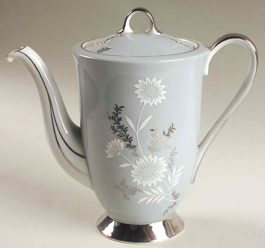 Starlite (Silver Backstamp) Mini Coffee Pot & Lid by Seyei Toki Co-1