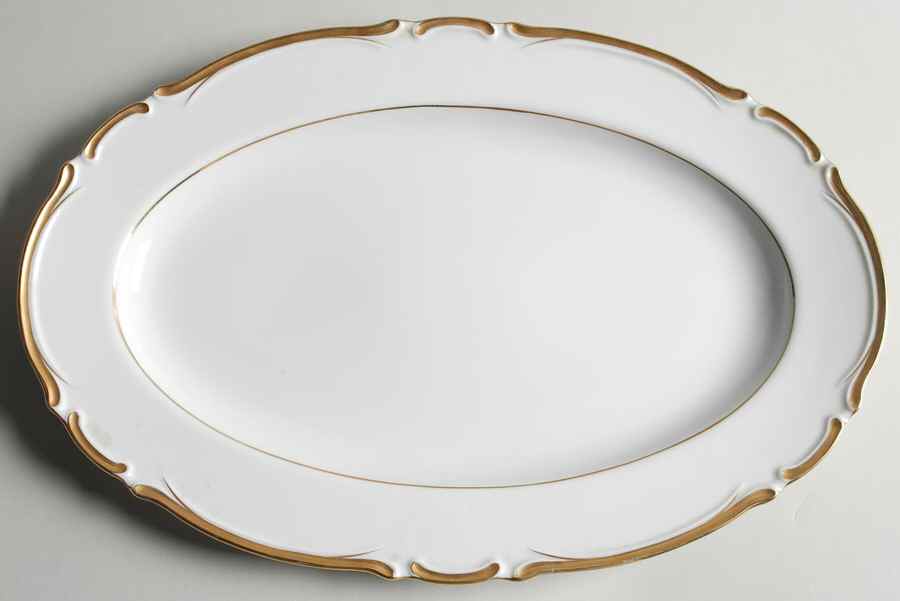 Triumph 14" Oval Serving Platter by Seyei Toki Co-1