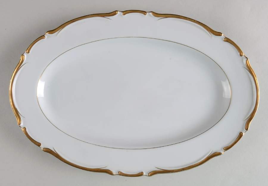 Triumph 12" Oval Serving Platter by Seyei Toki Co-1