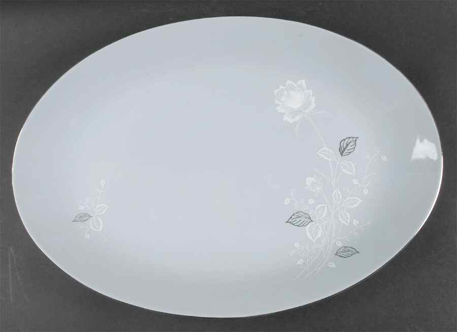 Trousseau 16" Oval Serving Platter by Seyei Toki Co-1