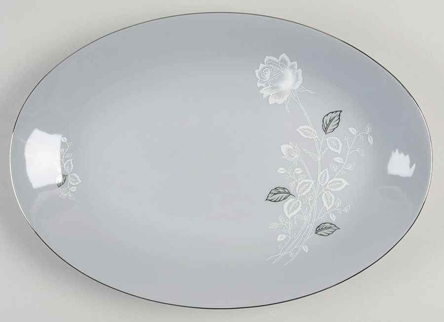 Trousseau 14" Oval Serving Platter by Seyei Toki Co-1
