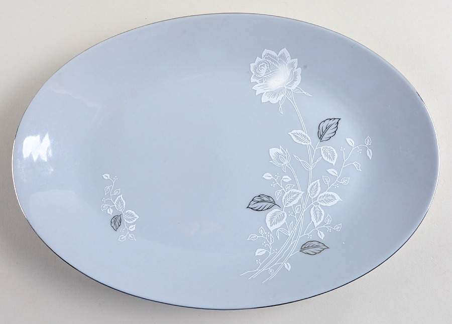 Trousseau 12" Oval Serving Platter by Seyei Toki Co-1