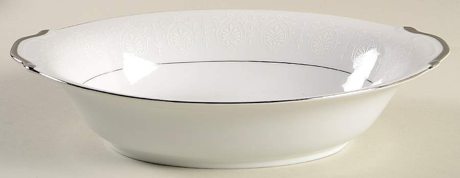 Wedding Bell 10" Oval Vegetable Bowl by Seyei Toki Co-1
