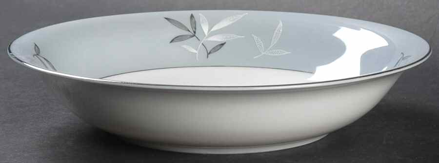 White Leaf Coupe Soup Bowl by Seyei Toki Co-1